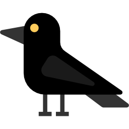 Ворона иконка