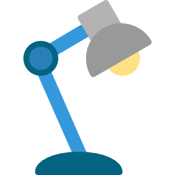 Desk lamps icon