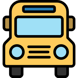 autobús escolar icono