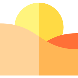 deserto Ícone