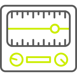 Measure action icon