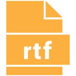 rtf Icône