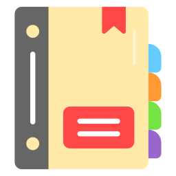 Contact book icon