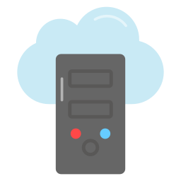 Cloud server icon