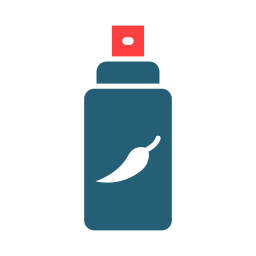 gaz pieprzowy ikona
