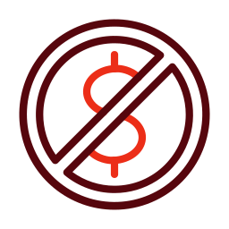 sin dinero icono