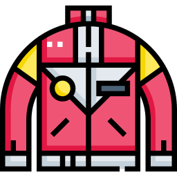 Racing jacket icon