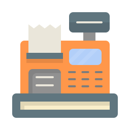 Cash register icon