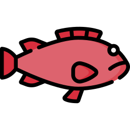 peixe vermelho Ícone