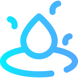 Water splash icon