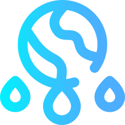 물을 잃어가는 지구 icon
