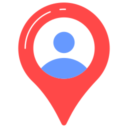 gebruiker locatie icoon