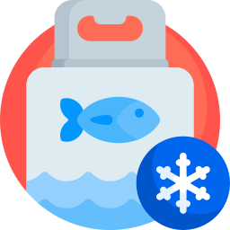pez congelado icono
