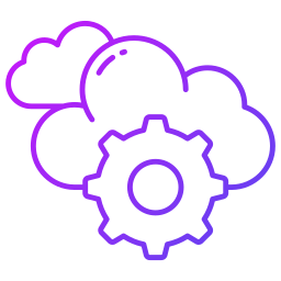 Cloud network icon