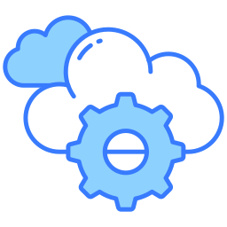 Cloud network icon