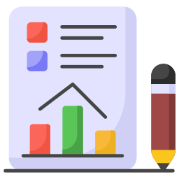 informe de datos icono