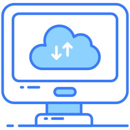 sincronización de datos icono