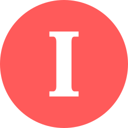 Letter i icon