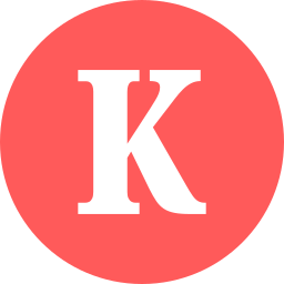 文字k icon