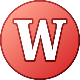 Letter w icon