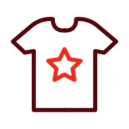 projekt koszulki ikona