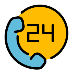 24 uursservice icoon