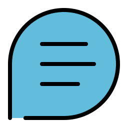 버블 채팅 icon