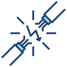 cable roto icono