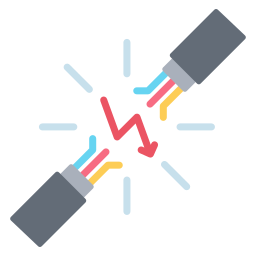 cable roto icono