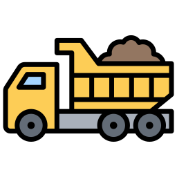 Dump truck icon