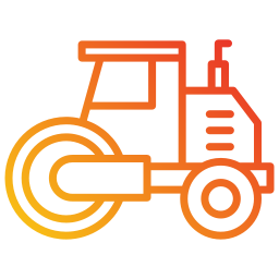 Road roller icon