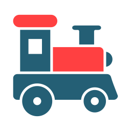 Toy train icon