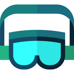 masque de ski Icône