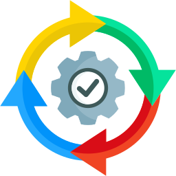 Work process icon