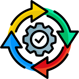 Work process icon