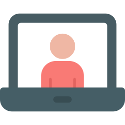 video conferenza icona