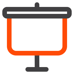 Presentation board icon