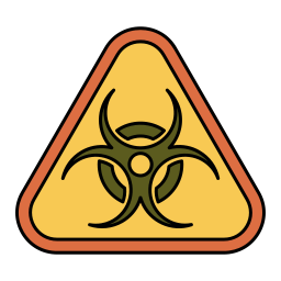 Hazardous icon