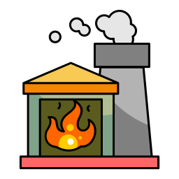 incinerador Ícone