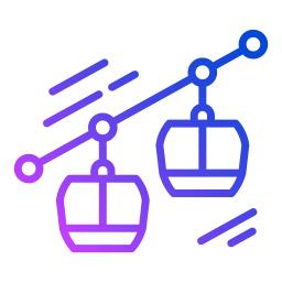 Cable car icon