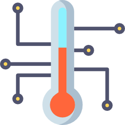 kontrola temperatury ikona