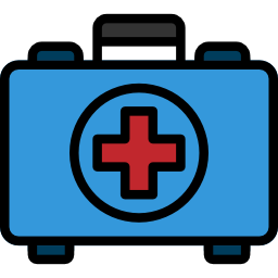 First aid kit icon