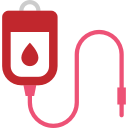 transfuzja krwi ikona