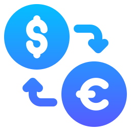 Money exchange icon