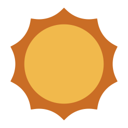 Sun icon