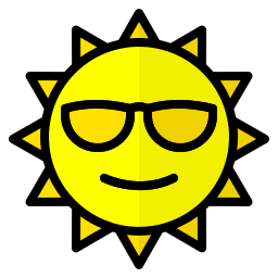 Sun icon