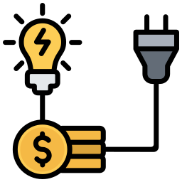 Energy costs icon