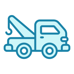 Crane truck icon