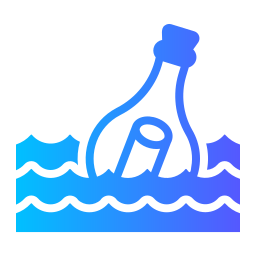 Message in a bottle icon