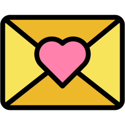 carta de amor icono